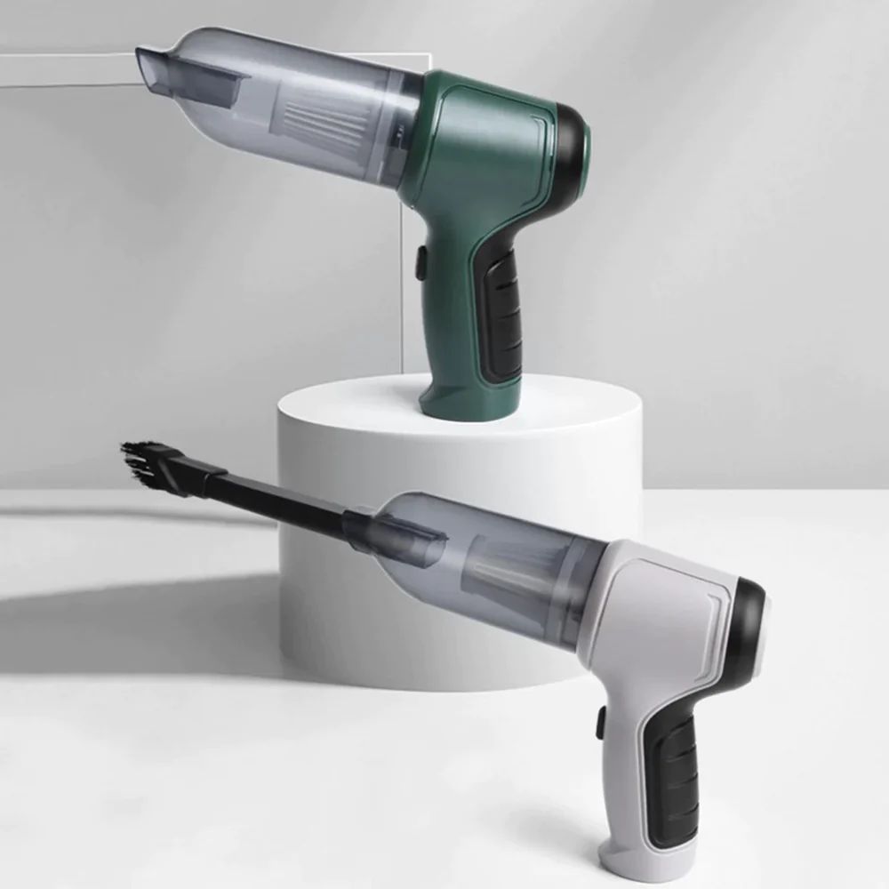 Mini aspirator portabil 3 in 1, cu acumulator si incarcare prin USB