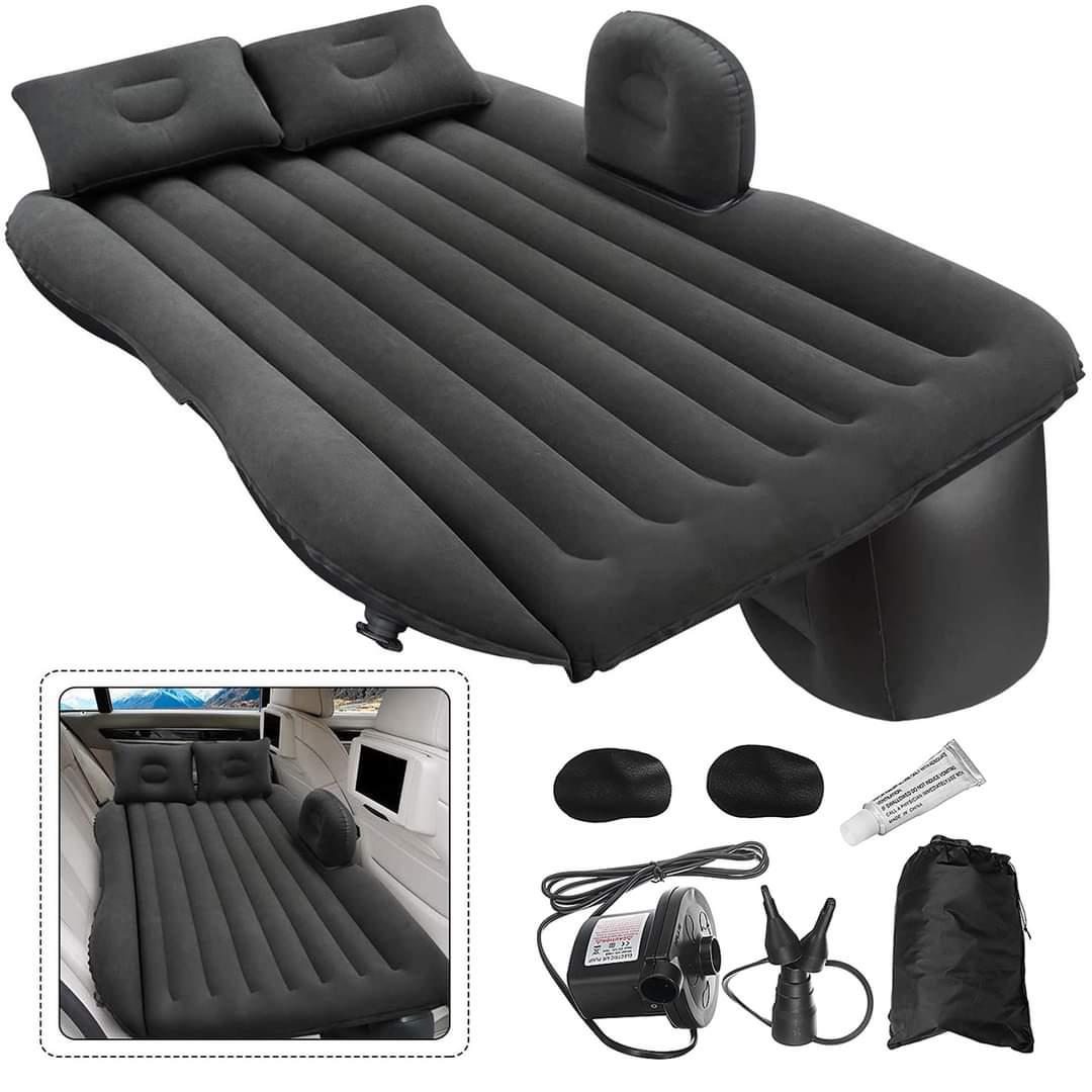 Saltea gonflabila Couch Air pentru masina, 86 x 40 x 135 cm, include pompa auto