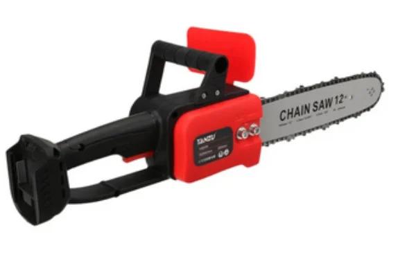 Drujba cu lanț 12 inch, cu 2 Acumulatori, 48V, Lithium, 1 Lamă 1200 W, 4800rpm, 305mm