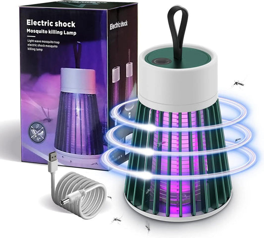 Lampa UV Anti-Insecte Portabilă, 1.2W, Reîncărcabilă USB, 1200mAh, Curea Suspendare