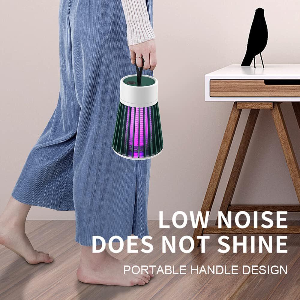 Lampa UV Anti-Insecte Portabilă, 1.2W, Reîncărcabilă USB, 1200mAh, Curea Suspendare