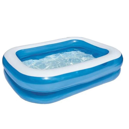 Piscina gonflabilă Intex, 200x150x55 cm, 2 inele, Family Pool XL