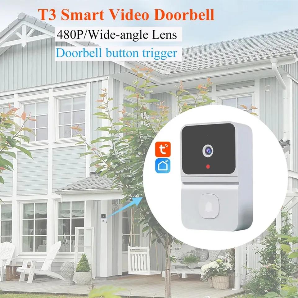 Sonerie interfon wireless inteligenta, camera HD, vedere de noapte