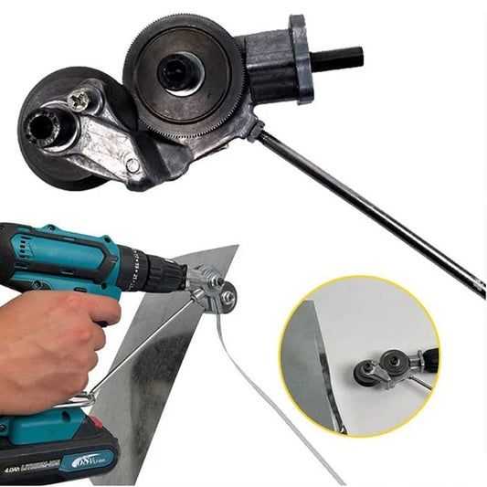 Adaptor pentru tăiat tablă cu rolă, compatibil bormașină