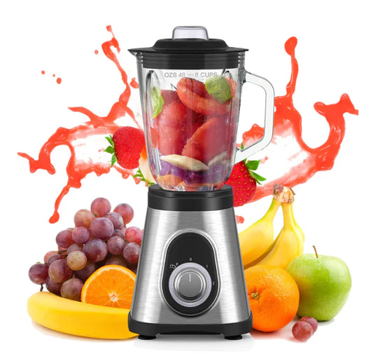 Blender din Inox SonyMax 2 în 1 cu râșniță inclusă