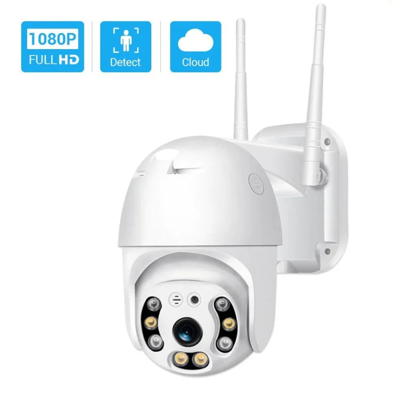Camera supraveghere WIFI, 2MP sau 3MP, FULL HD, vedere color noaptea, Micro SD, Rotire 360, detectie forma umana