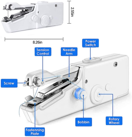 Mini mașină de cusut portabilă Handy Stitch + Accesorii
