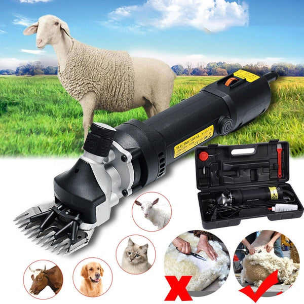 Aparat profesional pentru tuns oi – 850W, eficient, puternic și ușor de folosit