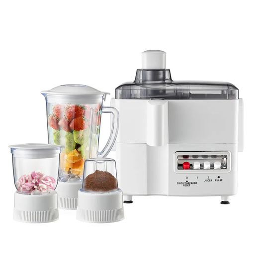 Robot Multifunctional 4 in 1 Blender, Storcator, Rasnita, Masina tocat, 2000W