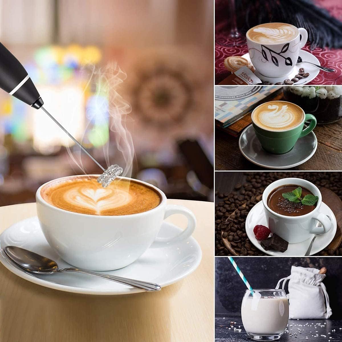 Mixer pentru spumă de lapte, cafea, ouă – Caffe Latte, ciocolată caldă, cappuccino