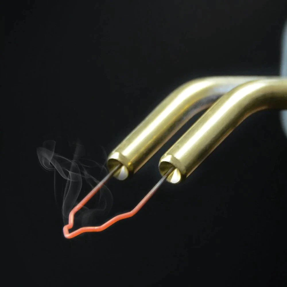 Trusa aparat sudat plastic, pistol profesional pentru lipit/sudat plastic, kit pentru repararea fisurilor din plastic, polipropilena, 200 capse de întărire, putere 50W