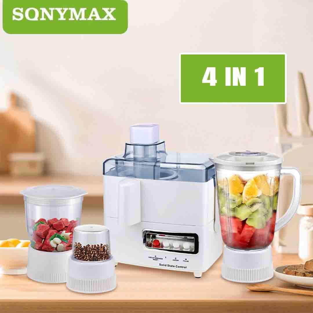 Robot Multifunctional 4 in 1 Blender, Storcator, Rasnita, Masina tocat, 2000W