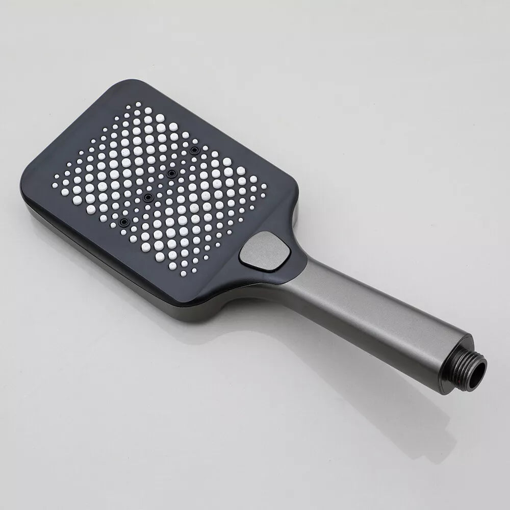 Coloană de duș smart cu afișaj LED termostatic, 4 moduri pulverizare, lumini LED, fără alimentare electrică