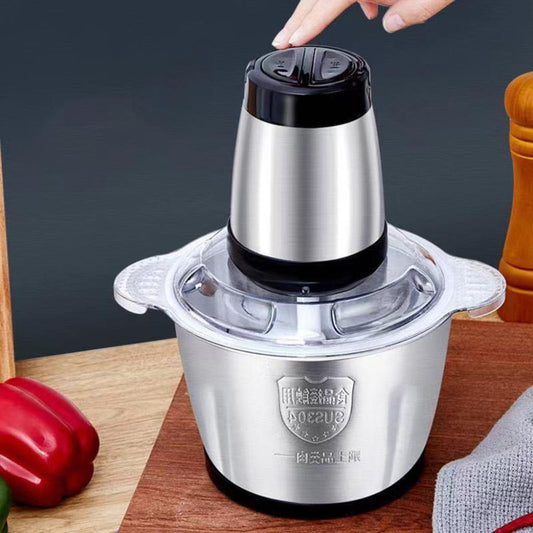 Tocător Electric cu Vas din Inox - Capacitate 3 Litri