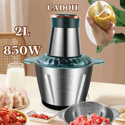 Tocător Electric Multifuncțional pentru Carne și Legume