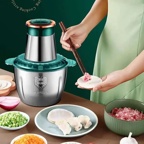 Tocător Electric Multifuncțional pentru Carne și Legume